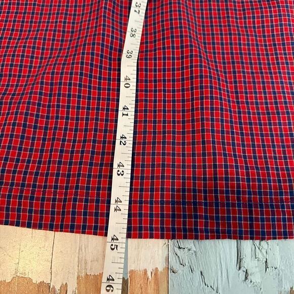 DÔEN Ranger Belted Organic Cotton Midi Dress Rossendale Valley Plaid Size Small - Picture 11 of 15